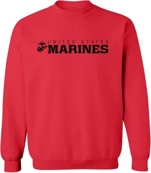 zerogravitee United States Marines Crewneck Sweatshirt