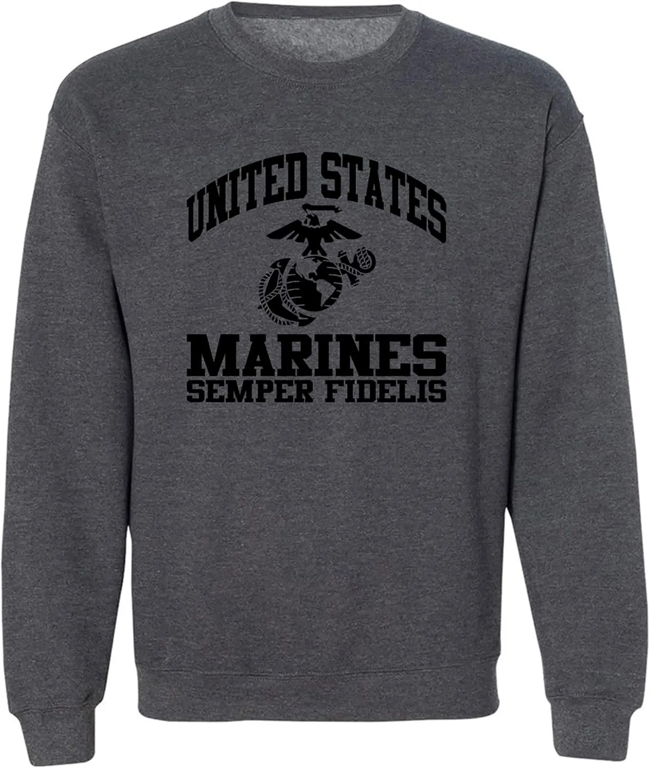 zerogravitee US Marines Semper Fidelis Crewneck Sweatshirt