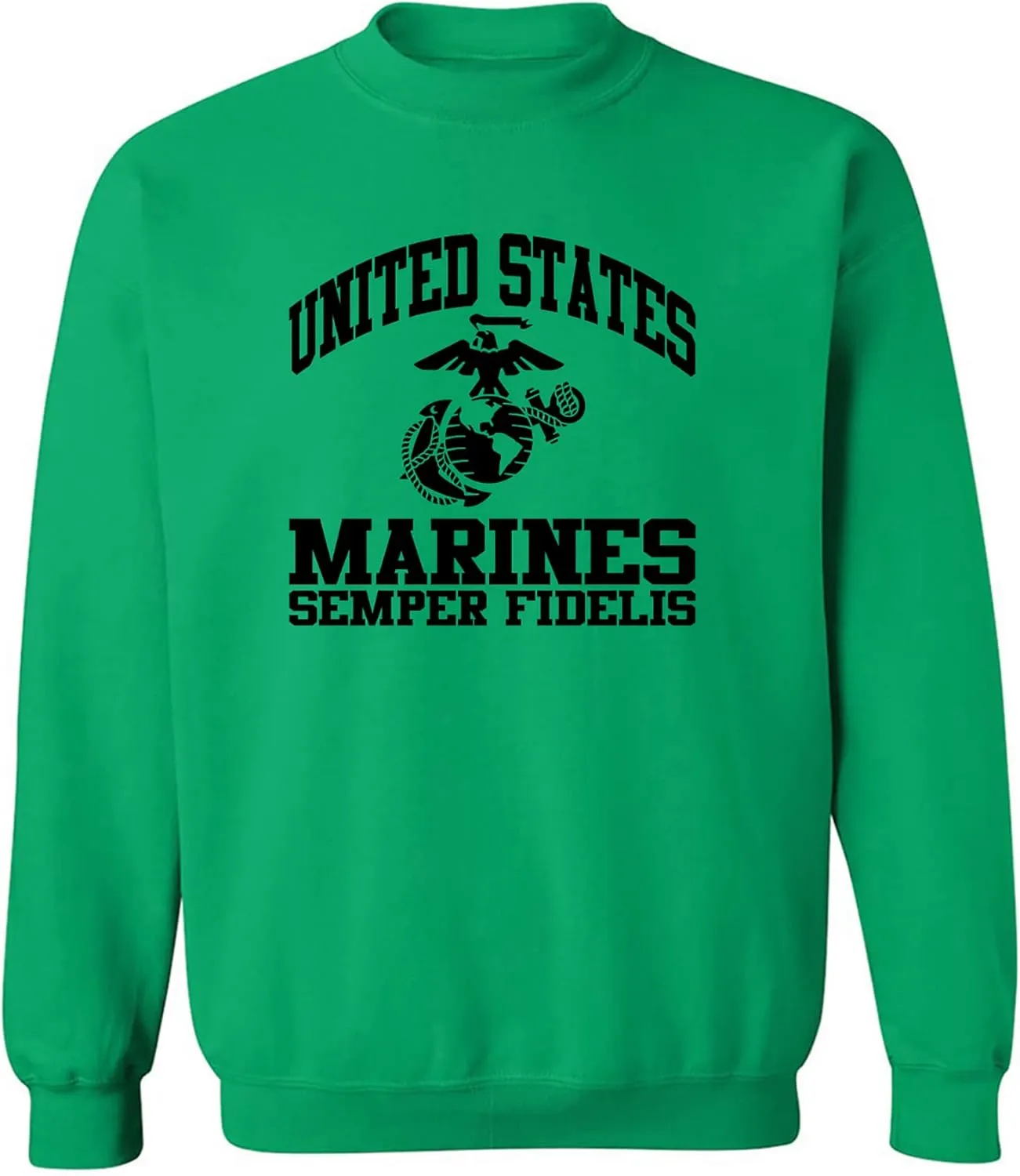 zerogravitee US Marines Semper Fidelis Crewneck Sweatshirt